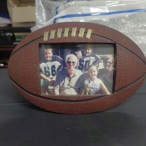 Football Shaped Picture Frame